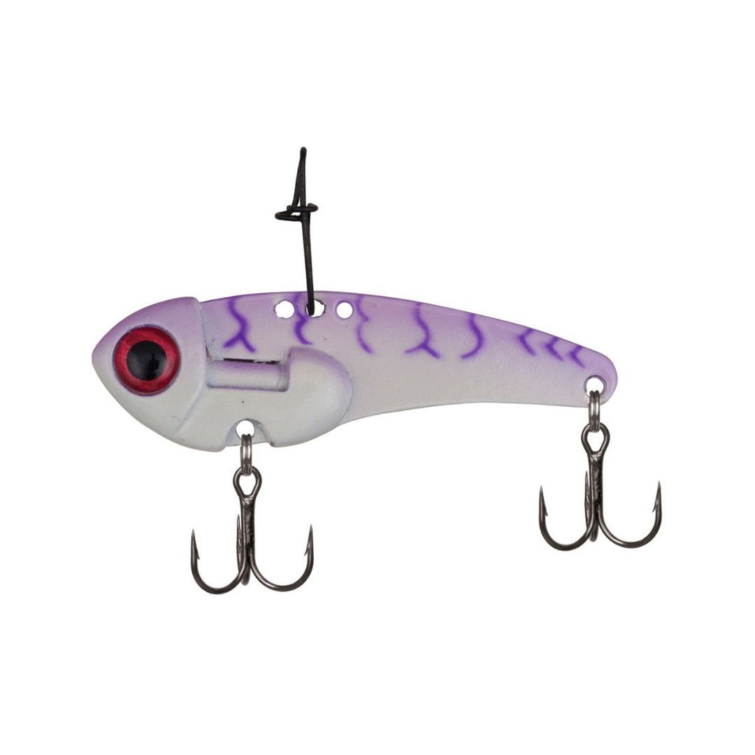 Johnson ThinFisher UV Purple Tiger Glow 1 3/8in 3/16oz 1