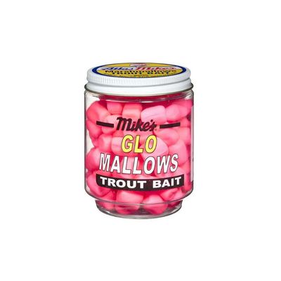 Atlas Mike's Glo Mallows Trout Bait Pink Garlic 1.5oz - 5012