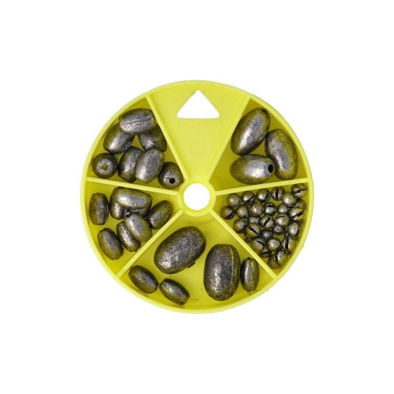 SMI Sinker Selector Egg / SplitShot 55-pcs