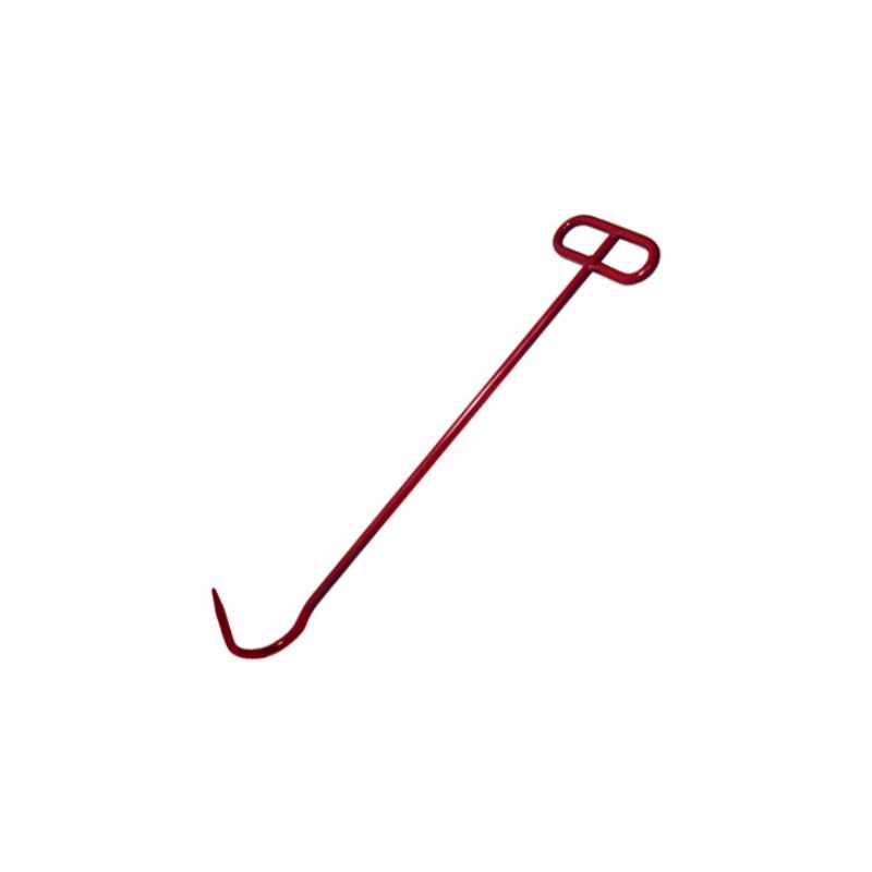 Halibut Gaff Hook 48" Handle Alloy Red