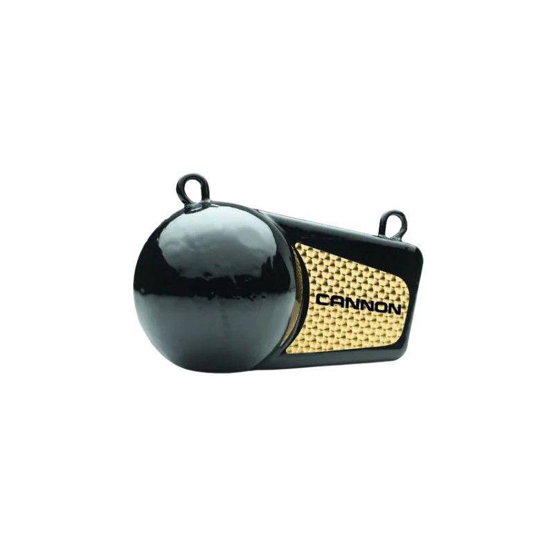 Cannon Downrigger Trolling Flash Weight, Black w/ Prism Tape 10lb