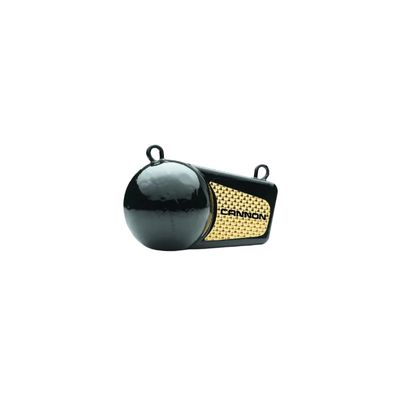 Cannon Downrigger Trolling Flash Weight, Black w/ Prism Tape 4lb