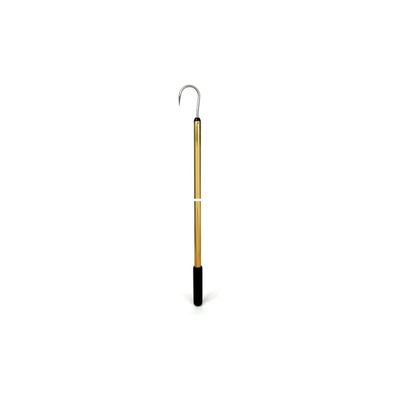 Sea Striker Gold Anodized Aluminum Gaff 3' Handle  3" Stainless Hook