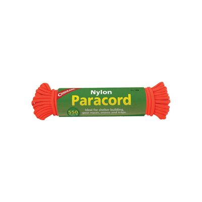 Coghlan's Paracord 50' Neon Orange 1456