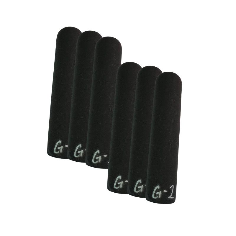 Loki Rubber Handle Grip G-2 Fits 1 1/8" poles - 6pk