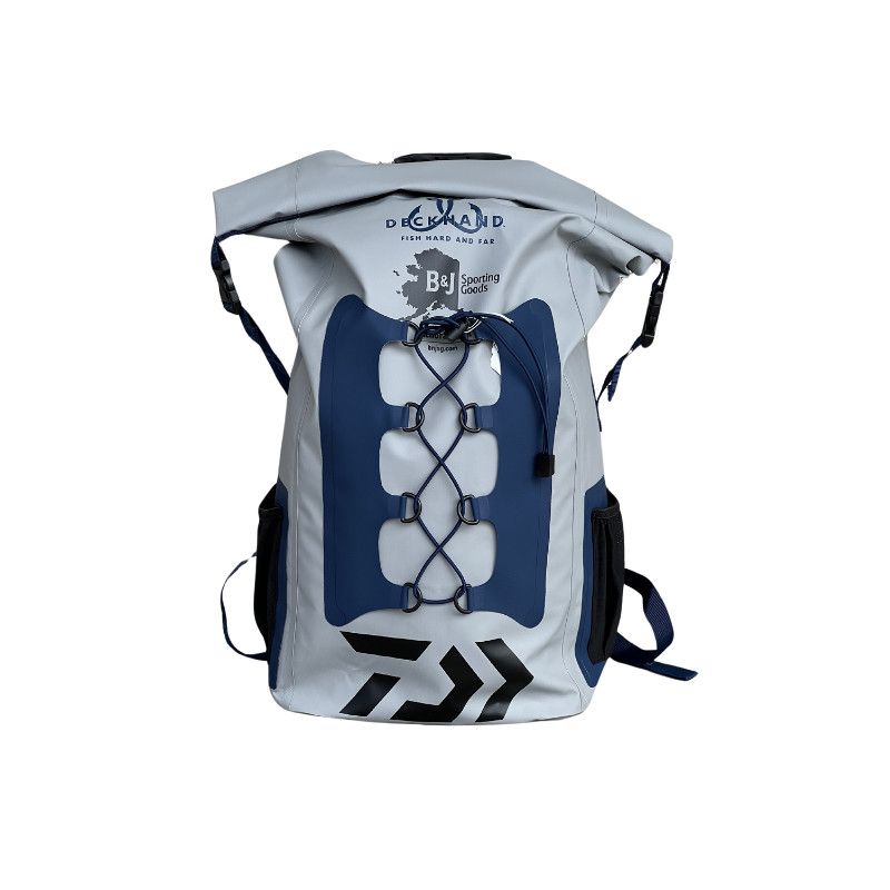 B&amp;J Deckhand B&amp;J + Daiwa Dry Bag 1-Day Backpack 40L- Gray/Navy
