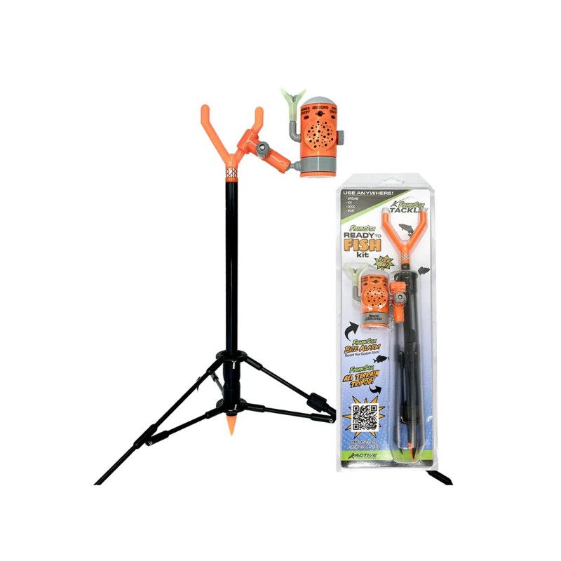 Fishin Stix Ready to Fish Kit Orange