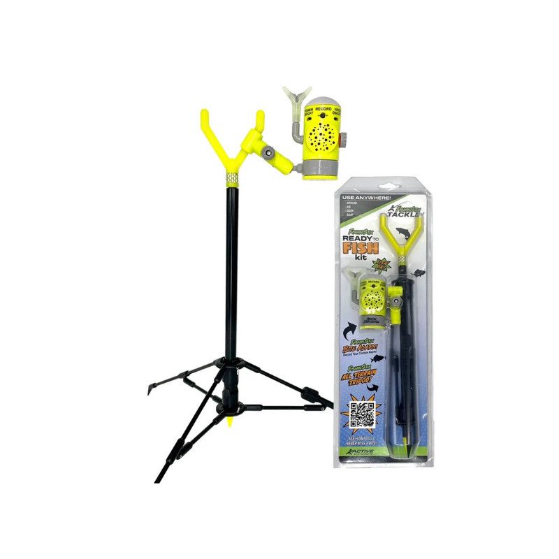 Fishin Stix Ready to Fish Kit Yellow
