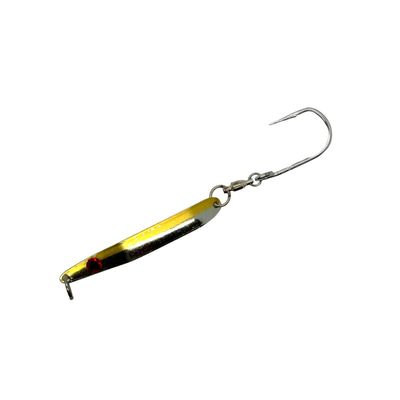 Westcoast Little Phat-E Flutter Spoon 2.5" Gold  / Chrome / UV