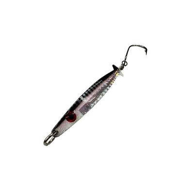 Westcoast Halo Sex-E Flutter Spoon 2.5" Black Herring Aid / Double Glow / Halo / Spinner