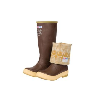XtraTuf Women's Salmon Sisters Legacy Boot 15" Tin Fish Brown