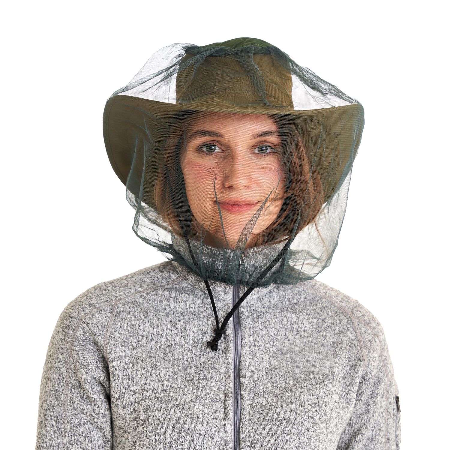 Coghlan's Mosquito Head Net: Ultra-Fine Mesh Netting Protection Against Bugs Gnats Flies Insects, for Outdoor Camping