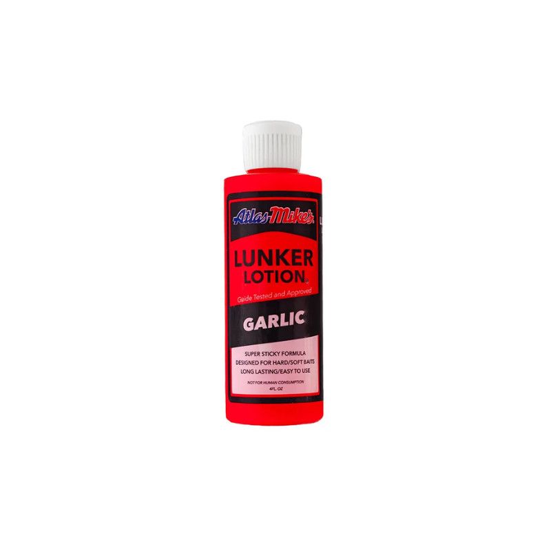Atlas Mike's Lunker Lotion Garlic 4oz - 6504