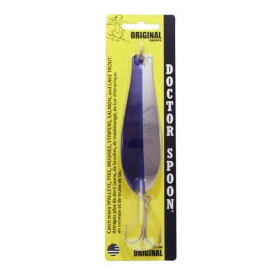 Yellow Bird Doctor Spoon Original Nickle/Neon Blue