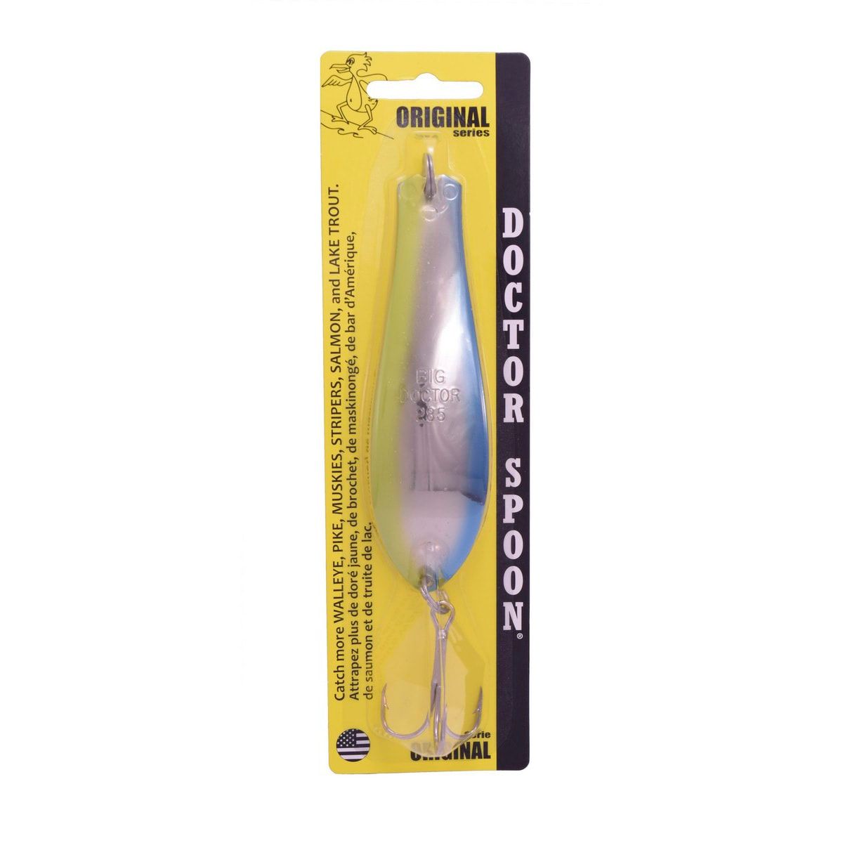Yellow Bird Doctor Spoon Original Blue Dolphin
