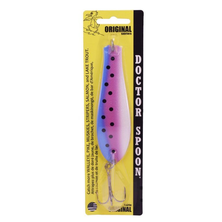 Yellow Bird Doctor Spoon Original Rainbow Trout 