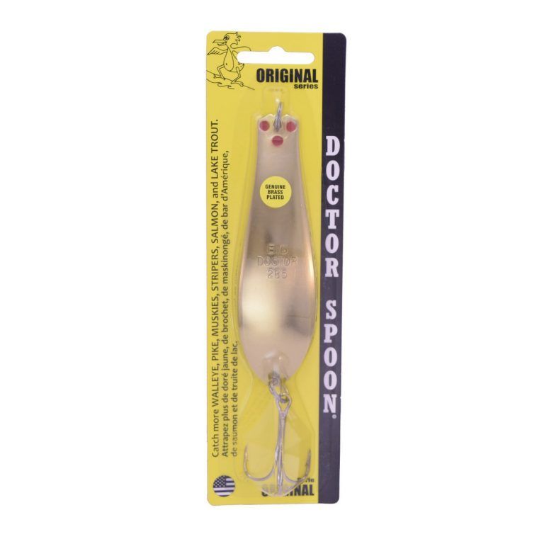 Yellow Bird Doctor Spoon Original Polished Brass