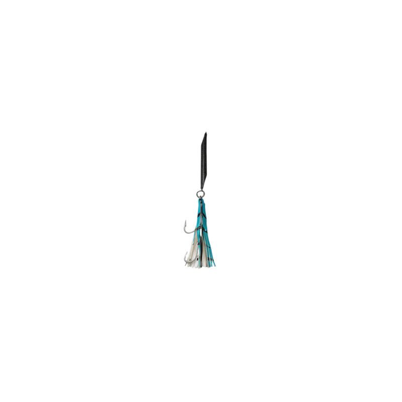 Kodiak Custom Bottom Fish Jig Aqua UV AQ, Size: 6oz