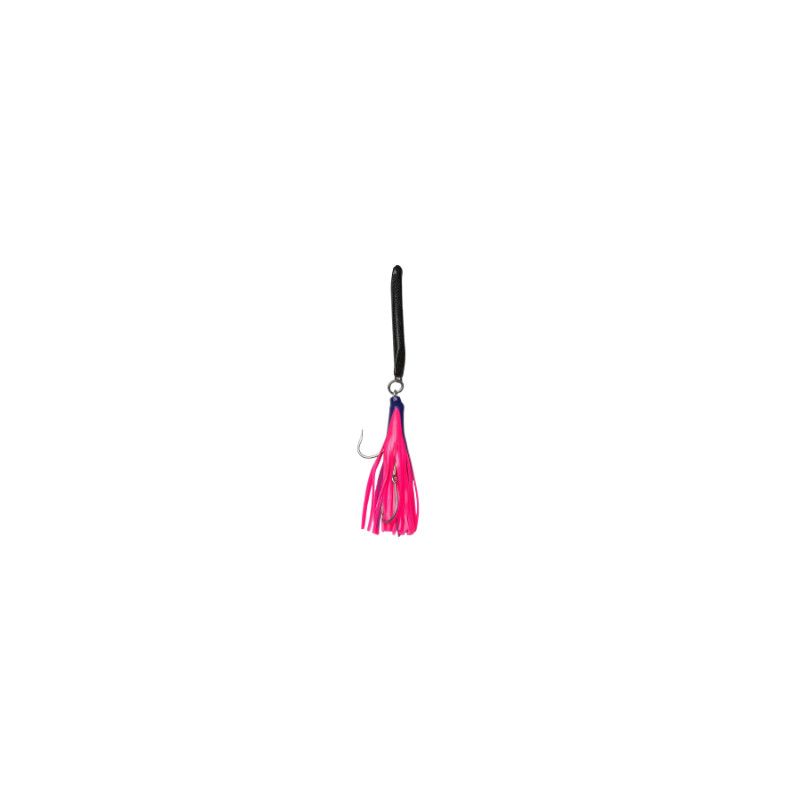 Kodiak Custom Bottom Fish Jig Pink UV PI, Size: 6oz