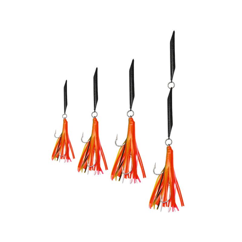 Kodiak Custom Bottom Fish Jig Orange UV OR