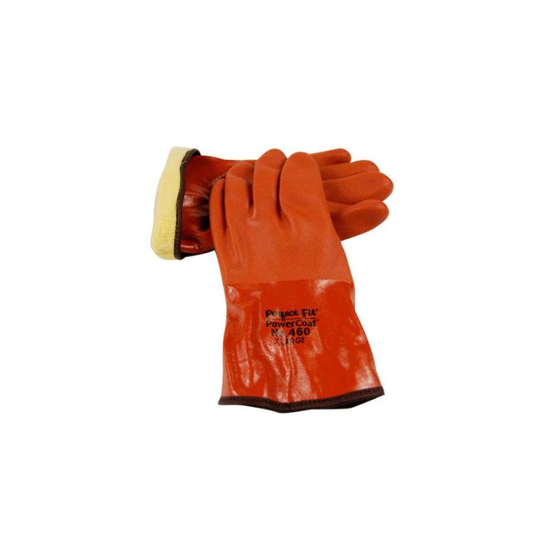 Atlas Glove 460 Insulated PVC Orange