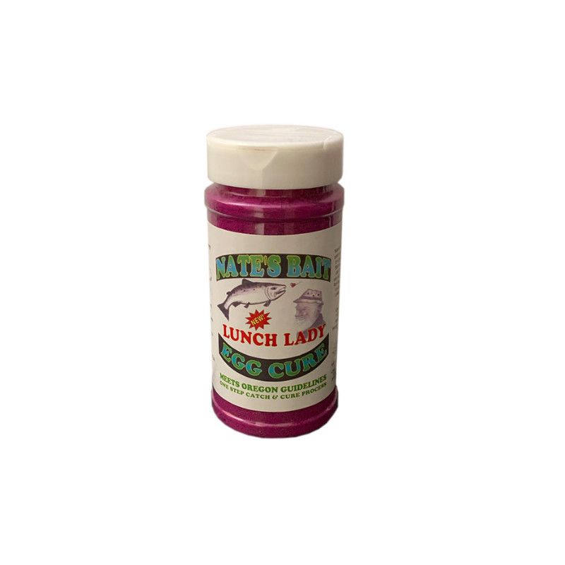 Nate's Bait Egg Cure Lunch Lady 16oz Iridescent Red