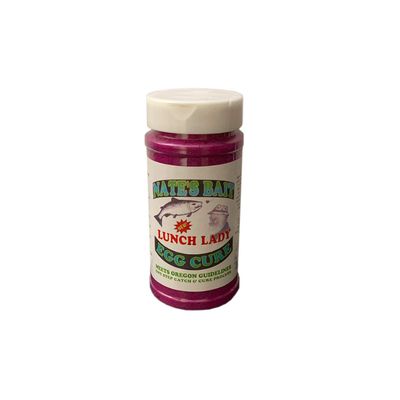Nate's Bait Egg Cure Lunch Lady 16oz Iridescent Red