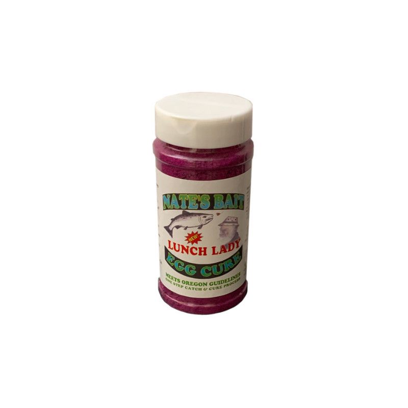 Nate's Bait Egg Cure Lunch Lady 16oz Black Cherry