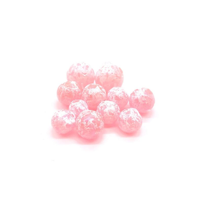 BNR Soft Beads Mottled Pink 