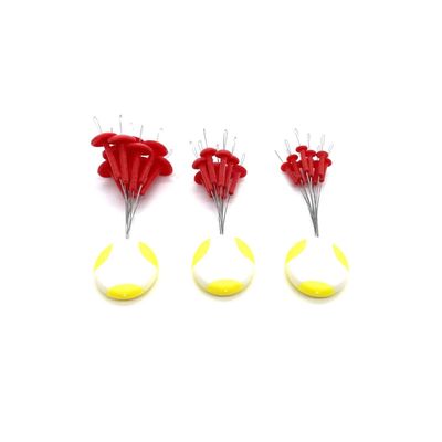 BNR Soft Bead T-Stops Red 