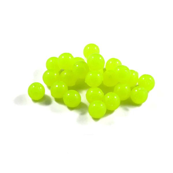 Cleardrift Glow Soft Beads 14mm Chartreuse 8pc