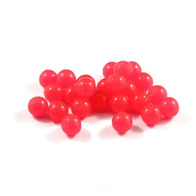 Cleardrift Glow Soft Beads 14mm Hot Pink 8pc