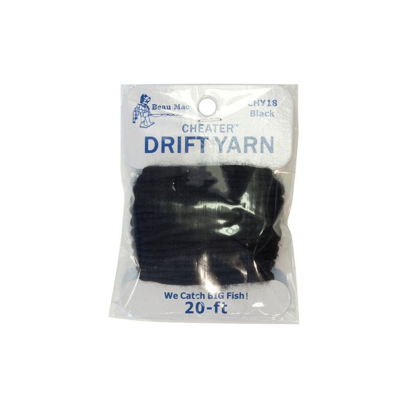 Beau Mac Cheater Yarn 20' Black