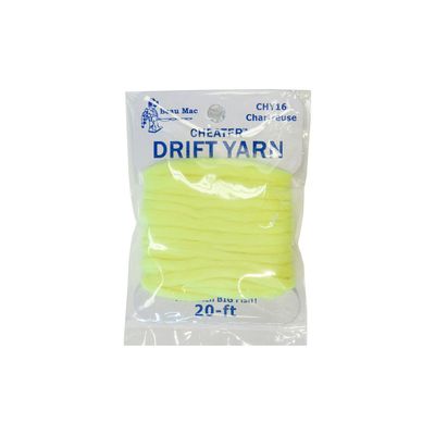 Beau Mac Cheater Yarn 20' Chartreuse