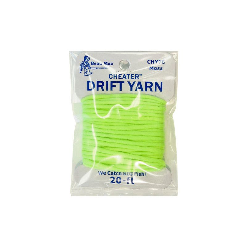 Beau Mac Cheater Yarn 20' Moss