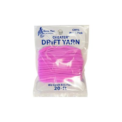 Beau Mac Cheater Yarn 20' Pearl Pink