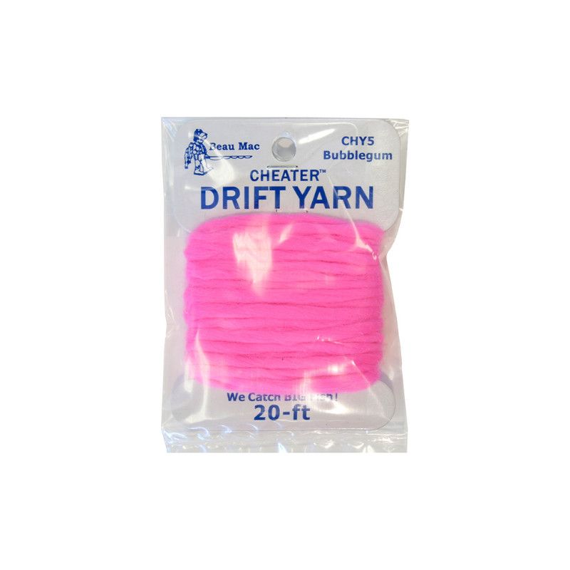 Beau Mac Cheater Yarn 20' Bubblegum