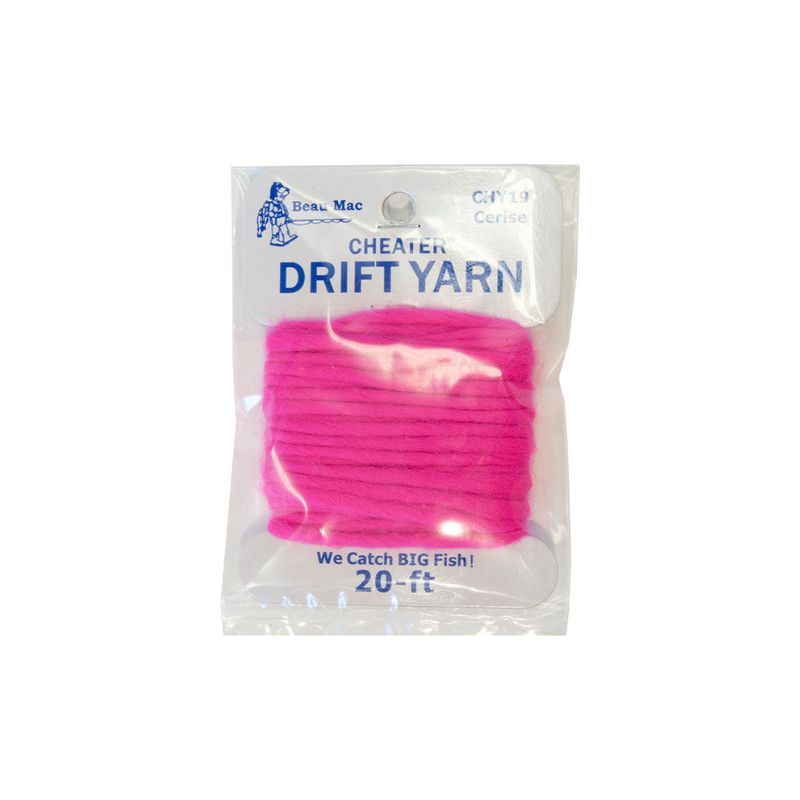 Beau Mac Cheater Yarn 20' Cerise
