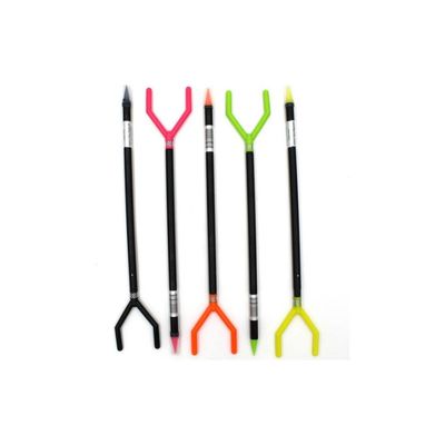 Fishin Stix Extendable Rod Holder Trident Head 30" Asst Colors FST1
