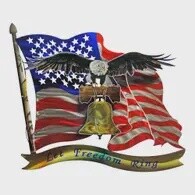 American Pride Wall Art &quot;Let Freedom Ring&quot; Wall Art