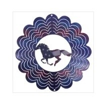 Pattern Metal Wind spinner