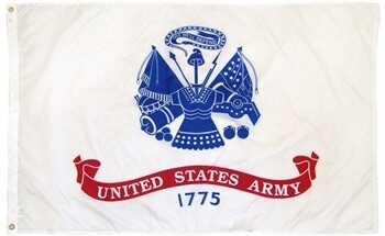 Military Car Flag, Military Branch: Army