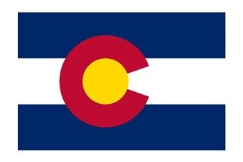 Colorado Flag Monsoon, Size: 3'x5'