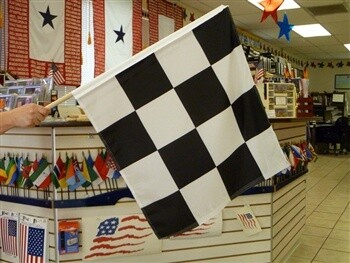 Racing Flag, Colour: End of Race - Checkered