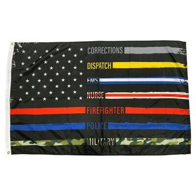 First Responder Support Flags