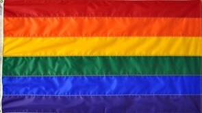 Rainbow Flag, Size: 2'x3'