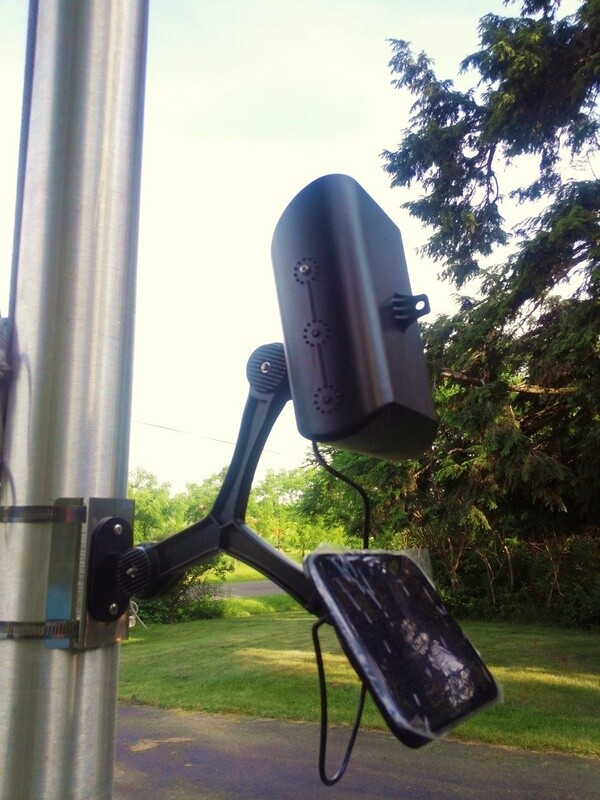 Polepal 4 LED Side Solar Light