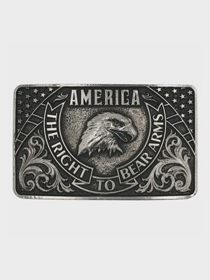 Eagle Arms Patriotic Belt Buckle