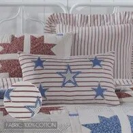Celebration Star Applique Pillow