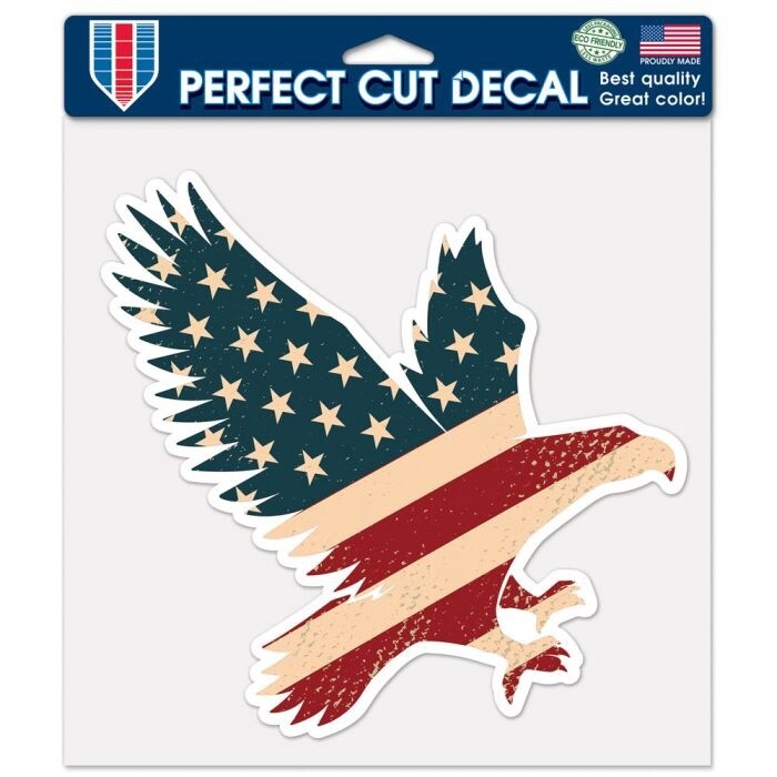 Perfect Cut Decal, Pattern: Eagle